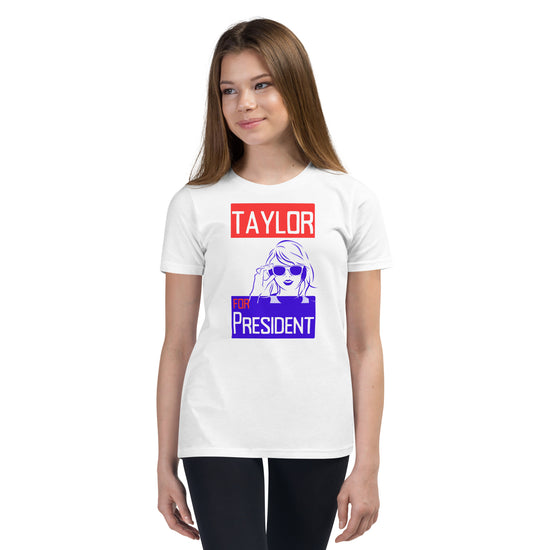 Taylor For President Youth Tee - Fandom-Made