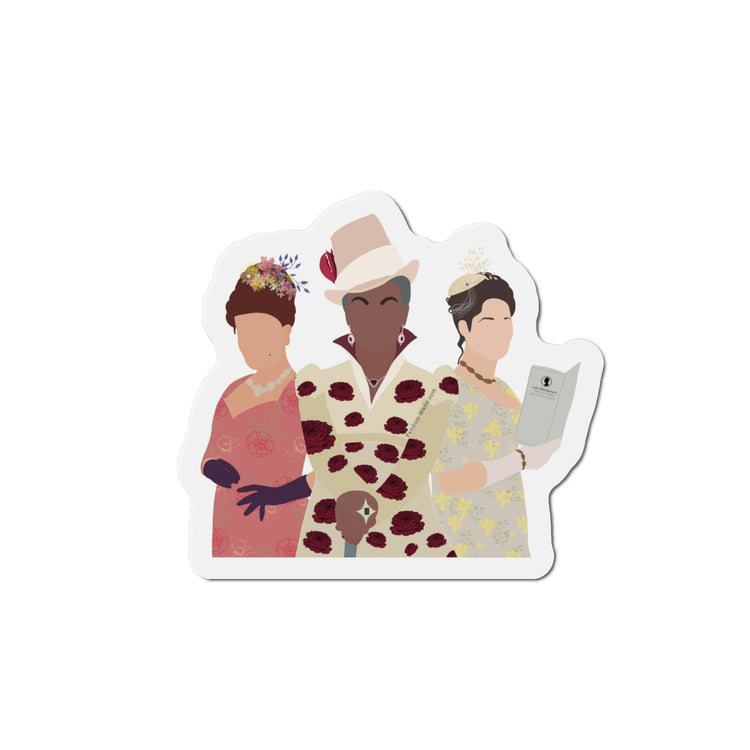 Bridgerton Ladies Trio Magnets - Fandom-Made