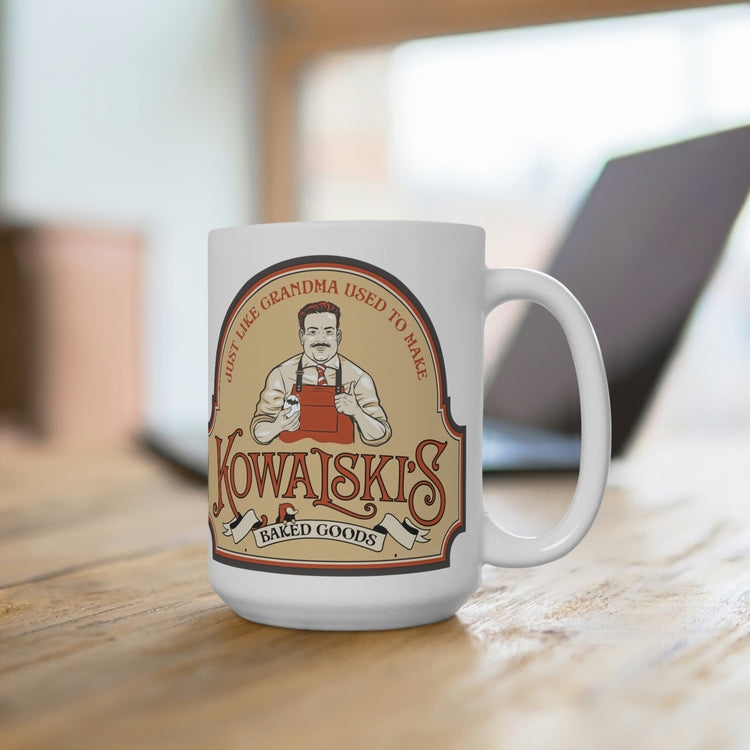 Kowalski's Bakery Mugs - Fandom-Made