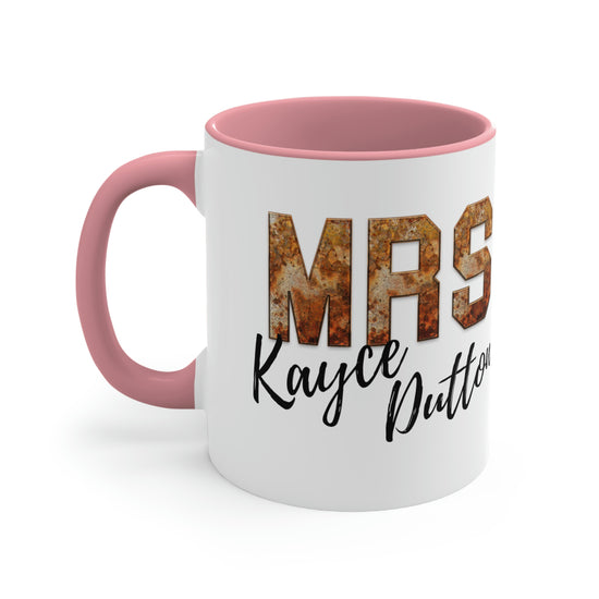 Mrs Kayce Dutton Coffee Mug - Fandom-Made