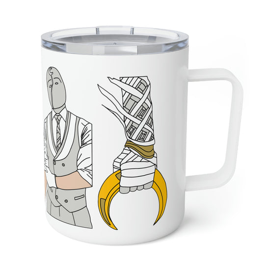 Moon Knight Faces Insulated Mug - Fandom-Made