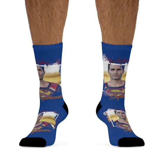 Superman, Tyler Hoechlin Socks - Fandom-Made
