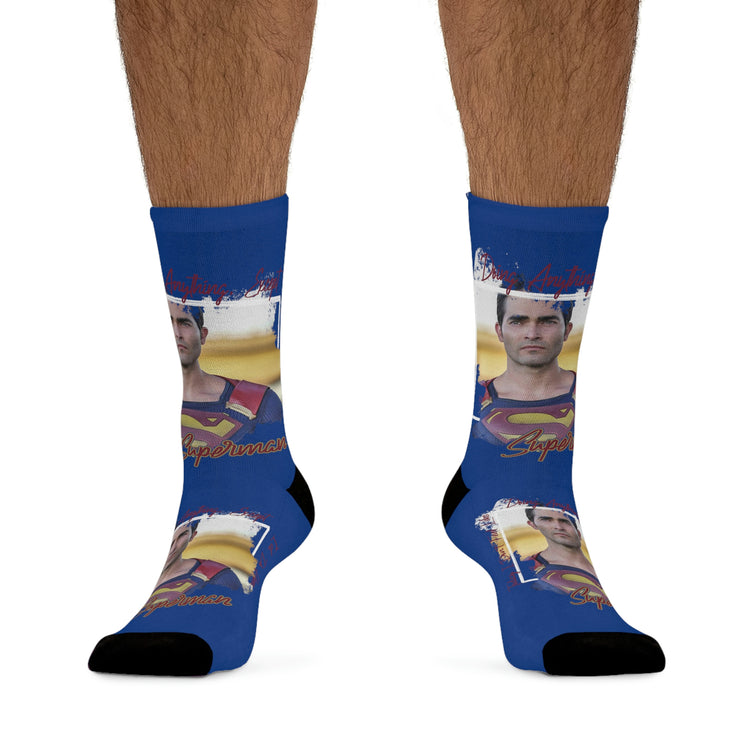 Superman, Tyler Hoechlin Socks - Fandom-Made