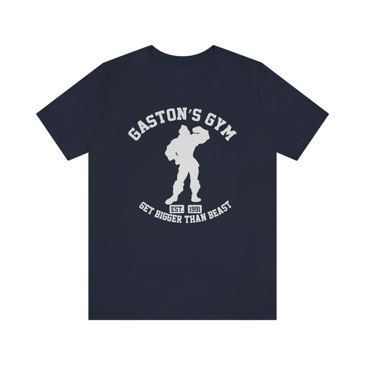 Gaston's Gym Short Sleeve Tee - Fandom-Made