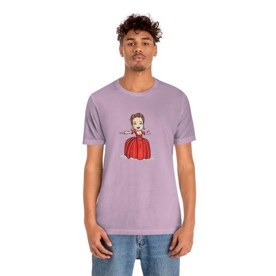 Claire Fraser T-Shirt (red dress) - Fandom-Made