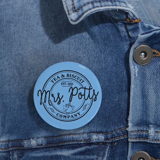 Mrs. Potts Tea and Biscuits Pin - Fandom-Made