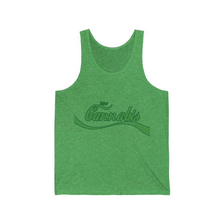 Enjoy Cannabis Unisex Tank - Fandom-Made