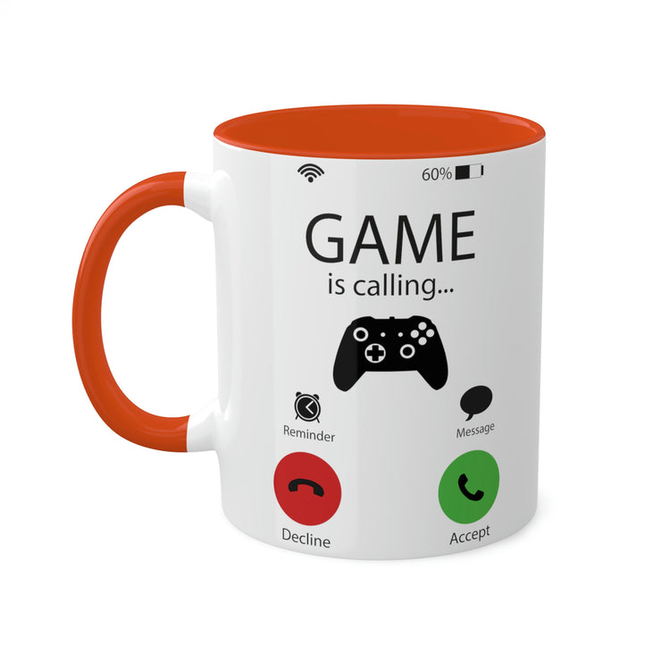 Game Is Calling Colorful Mugs - Fandom-Made