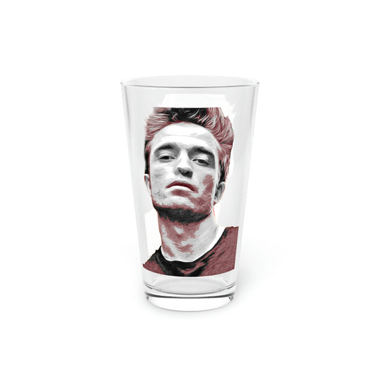 Robert Pattinson Pint Glass - Fandom-Made