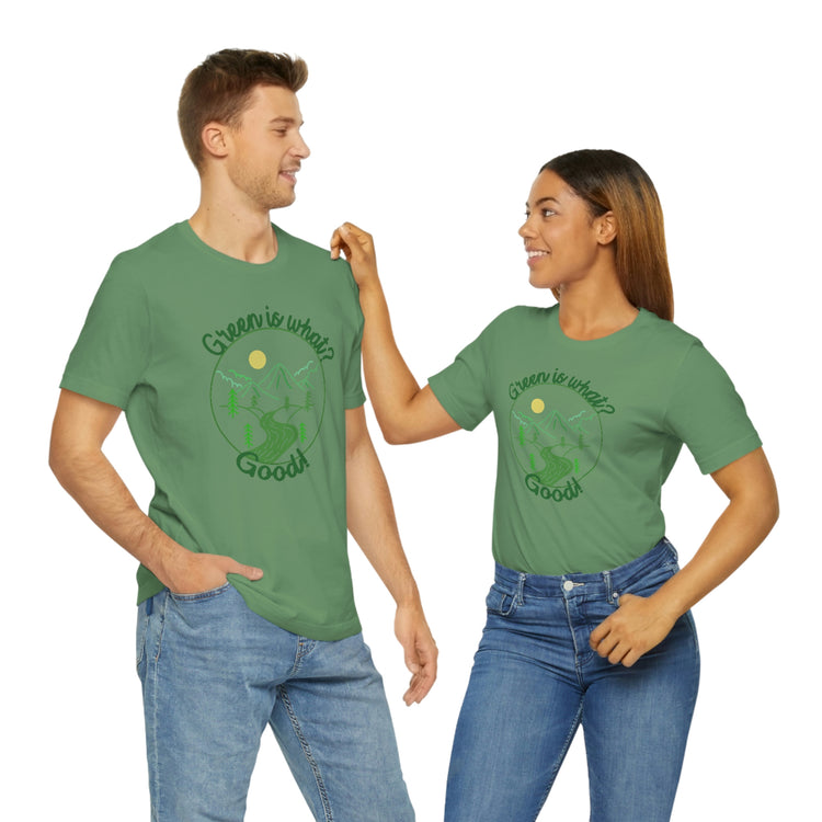 Green is Good Short Sleeve Tee - Fandom-Made