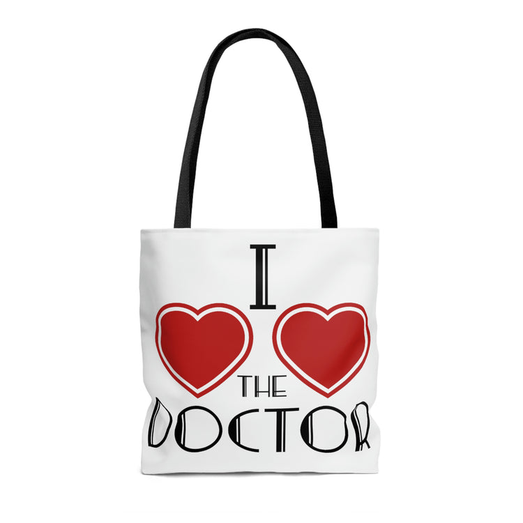 I Love Love The Doctor Tote Bag - Fandom-Made