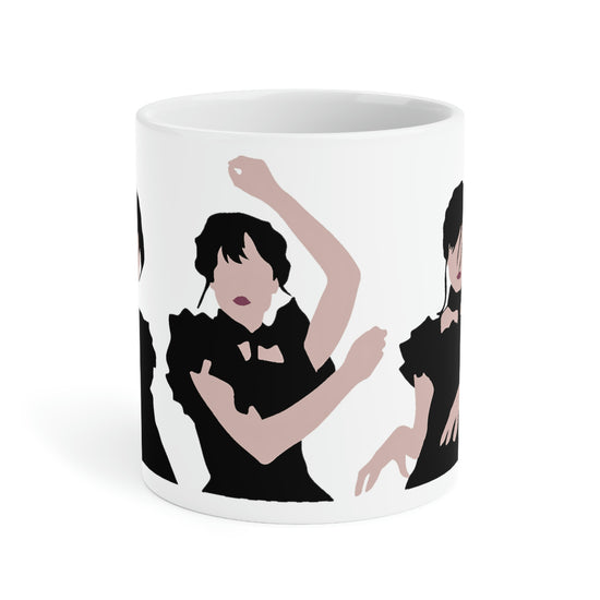 Wednesday Addams Coffee Glass Tumbler