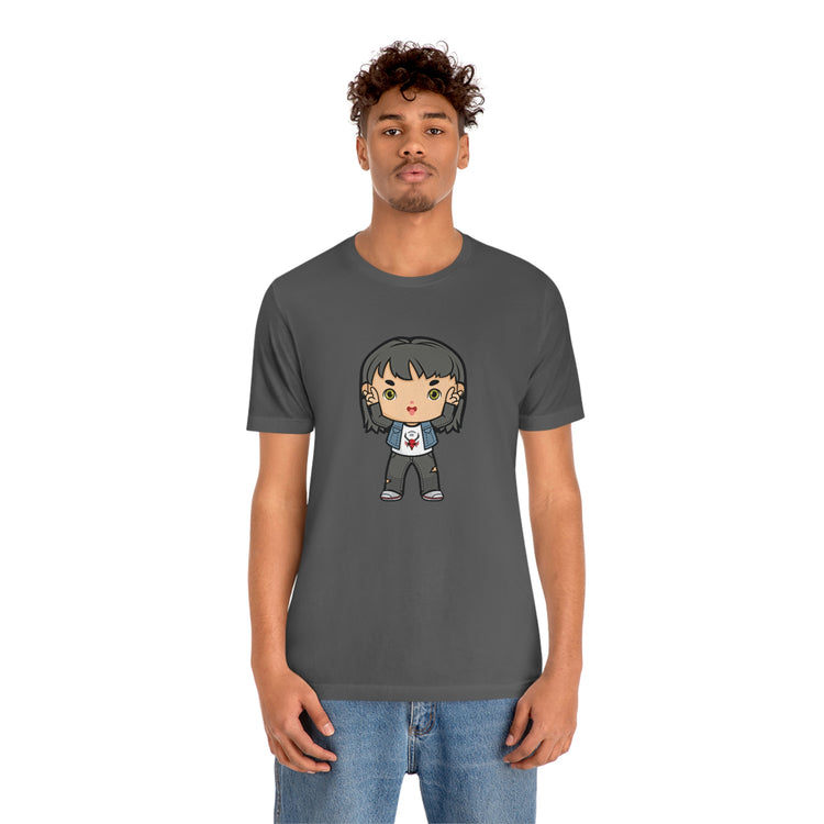 Eddie Munson Short Sleeve Tee - Fandom-Made