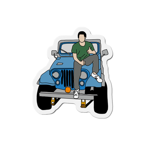 Stiles Stilinski and Jeep Magnets - Fandom-Made