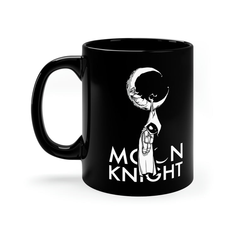 Moon Knight 11oz Black Mug (moon) - Fandom-Made