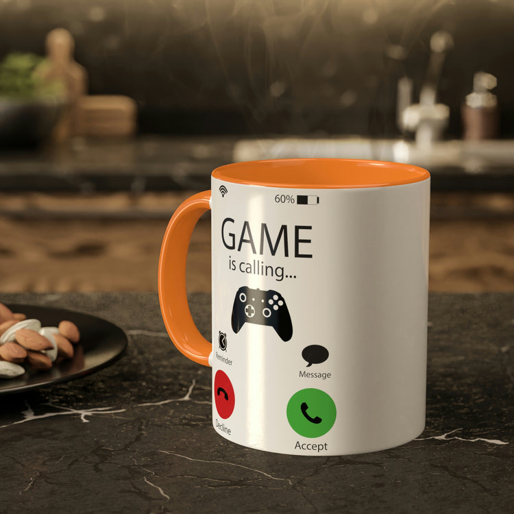 Game Is Calling Colorful Mugs - Fandom-Made