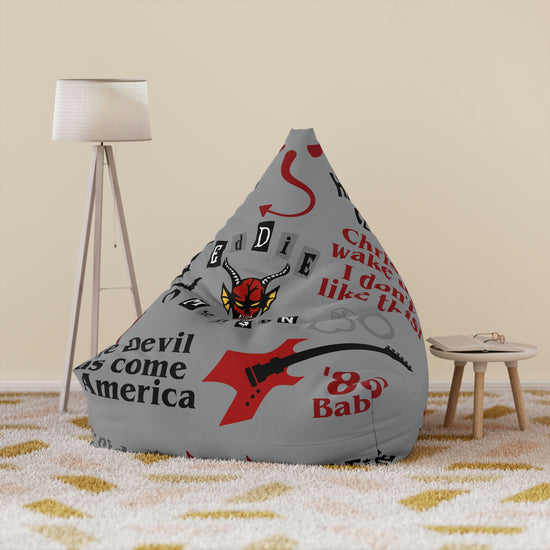 Eddie Munson Bean Bag Chair Cover - Fandom-Made