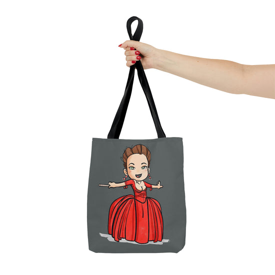 Claire Fraser Red Dress Tote Bag - Fandom-Made