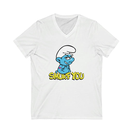 The Smurfs, Smurf You V-Neck Tee - Fandom-Made