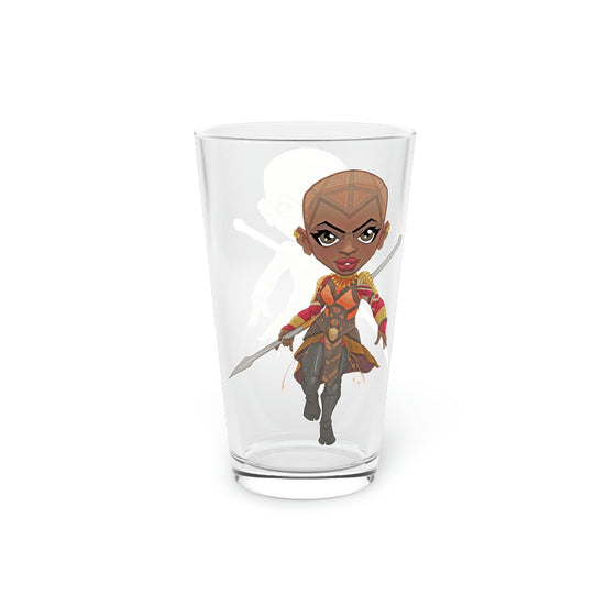 Okoye Pint Glass - Fandom-Made