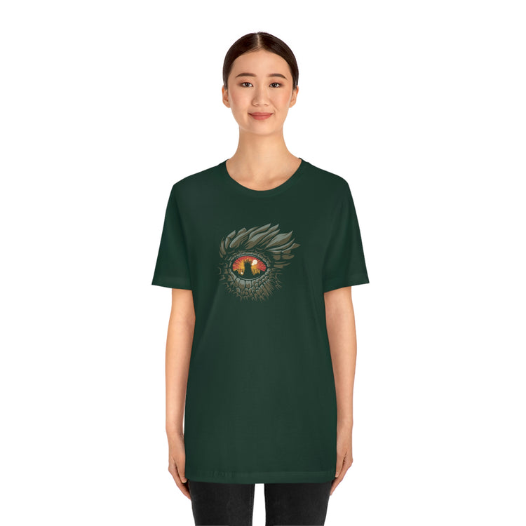 Dragon Eye Throne Short Sleeve Tee - Fandom-Made