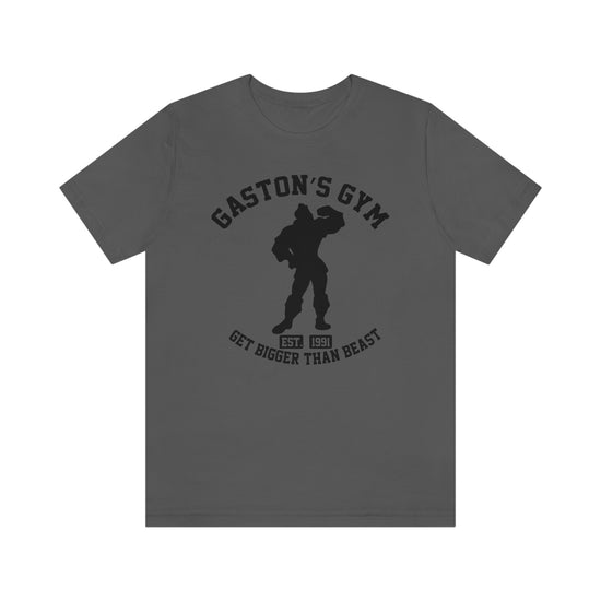 Gaston's Gym Short Sleeve Tee - Fandom-Made