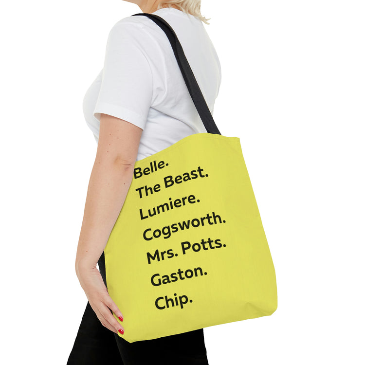 Beauty and the Beast Tote Bag - Fandom-Made