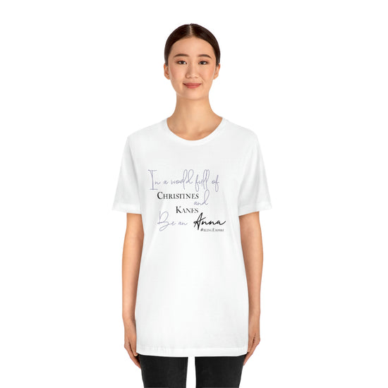 In a World Full Of... Bling Empire Short Sleeve Tee - Fandom-Made