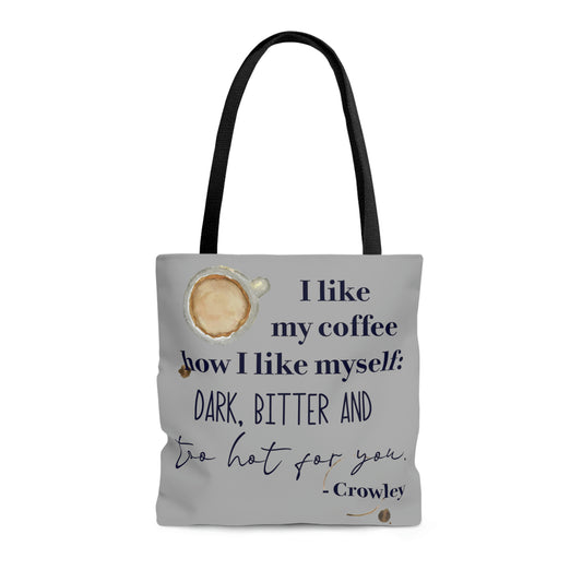 Crowley Quote Tote Bag - Fandom-Made