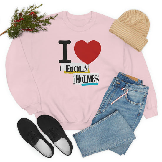 I Love Enola Holmes Sweatshirt - Fandom-Made