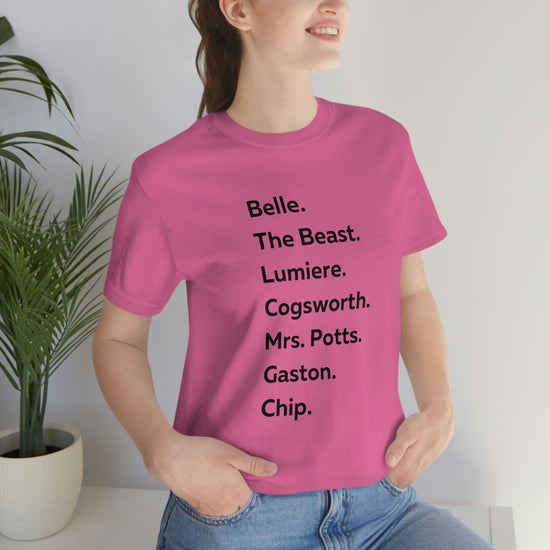 Beauty and the Beast Short Sleeve Tee - Fandom-Made