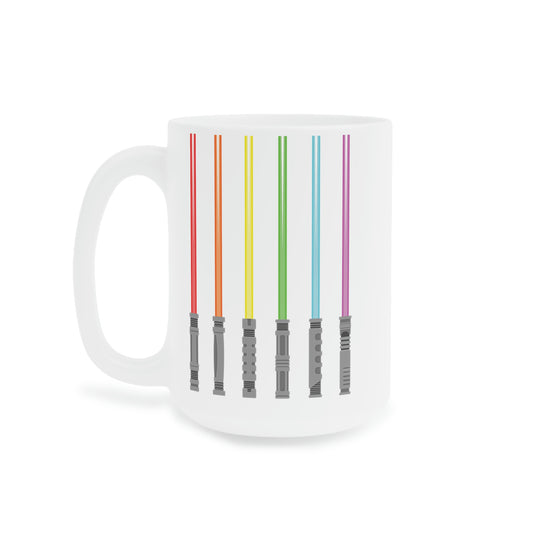 Pride Light Sabers Mug - Fandom-Made