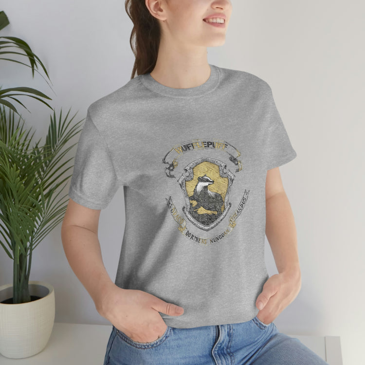 Hufflepuff Drawing Unisex Tee - Fandom-Made