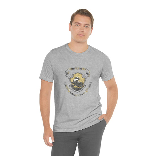 Hufflepuff Drawing Unisex Tee - Fandom-Made