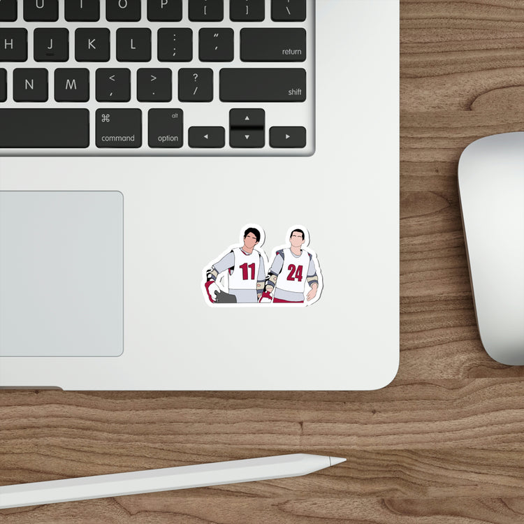 Scott and Stiles, uniform Stickers - Fandom-Made