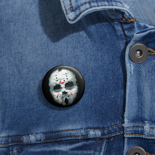 Jason Vorhees Mask Pin - Fandom-Made