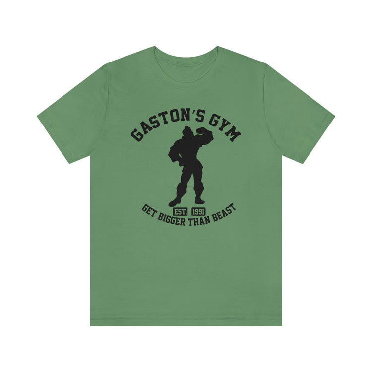 Gaston's Gym Short Sleeve Tee - Fandom-Made