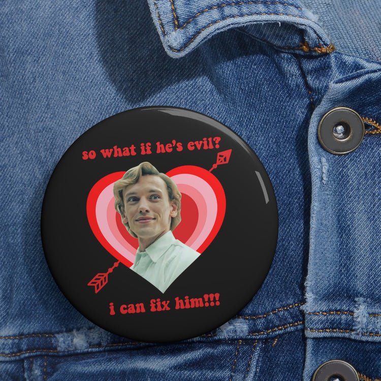 Evil Pin Buttons - Fandom-Made