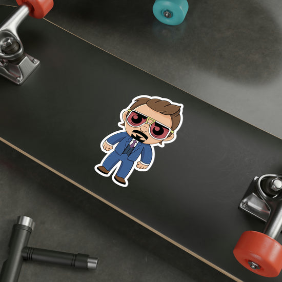 Tony Stark Die-Cut Sticker - Fandom-Made