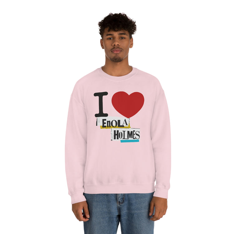 I Love Enola Holmes Sweatshirt - Fandom-Made