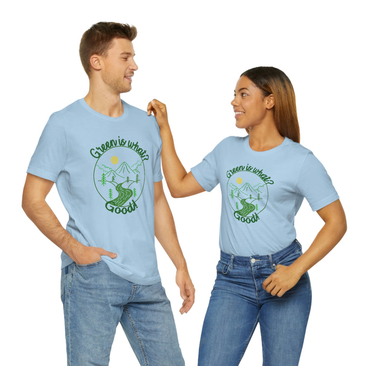 Green is Good Short Sleeve Tee - Fandom-Made