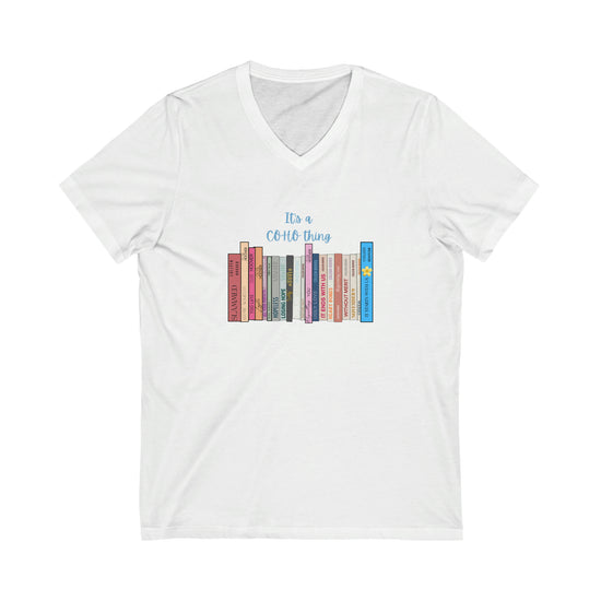 Colleen Hoover Unisex V-Neck Tee - Fandom-Made