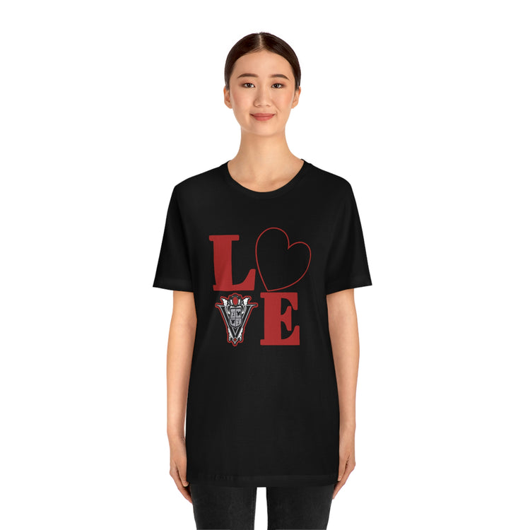 Volturi, Love Short Sleeve Tee (black heart) - Fandom-Made