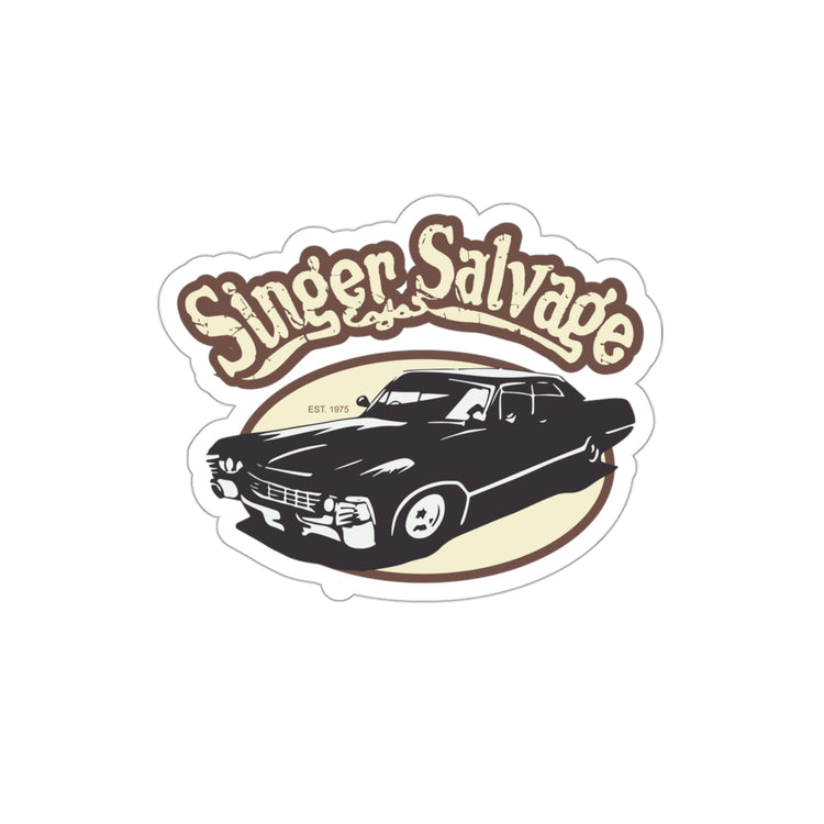 Singer Salvage Die-Cut Sticker - Fandom-Made