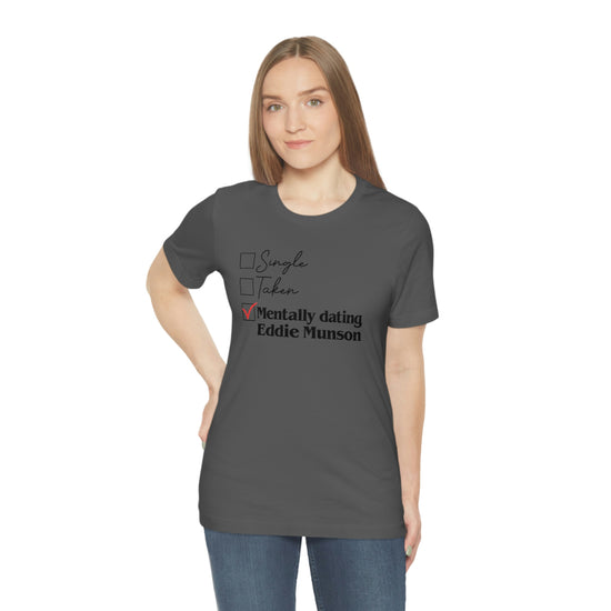 Mentally dating Eddie Munson Tee - Fandom-Made