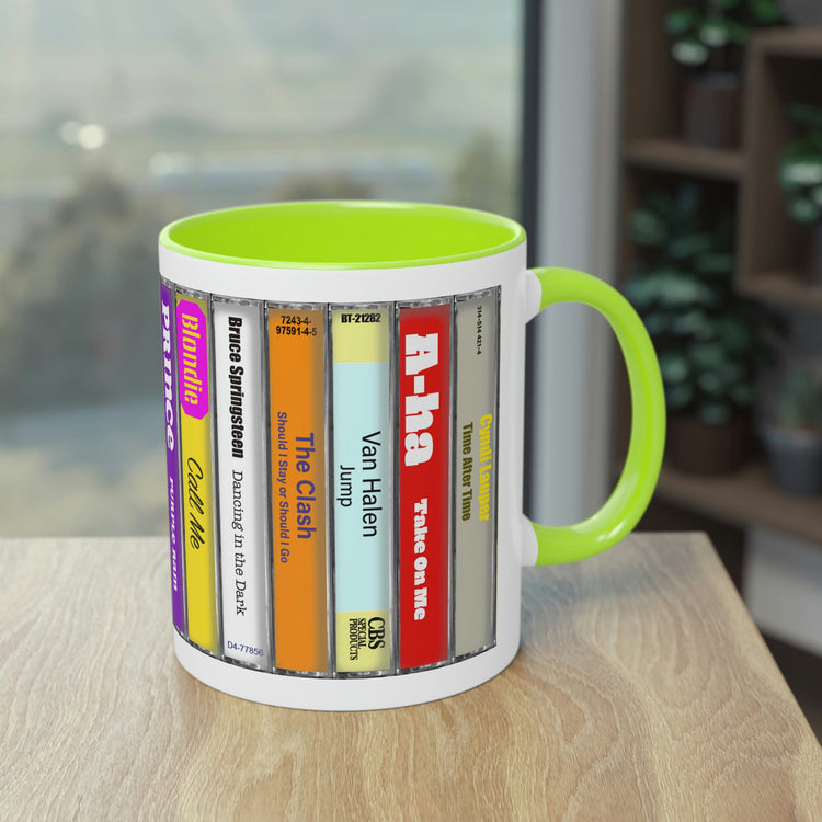 80s Music Icons Coffee Mug, 11oz - Fandom-Made