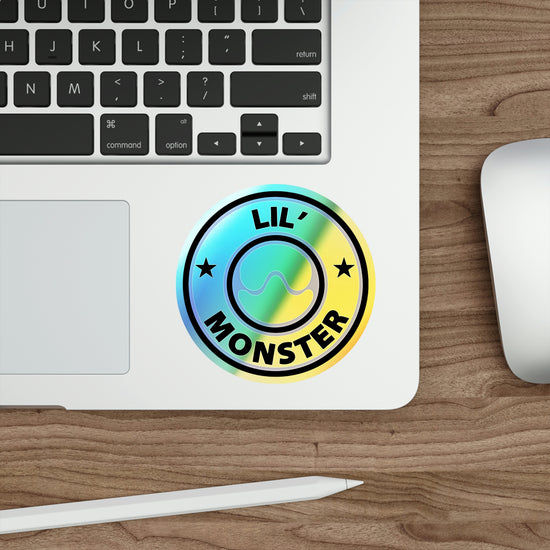 Lil Monster Holographic Die-cut Sticker - Fandom-Made