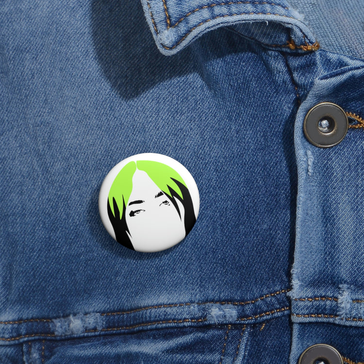 Billie Eilish Pin Buttons - Fandom-Made