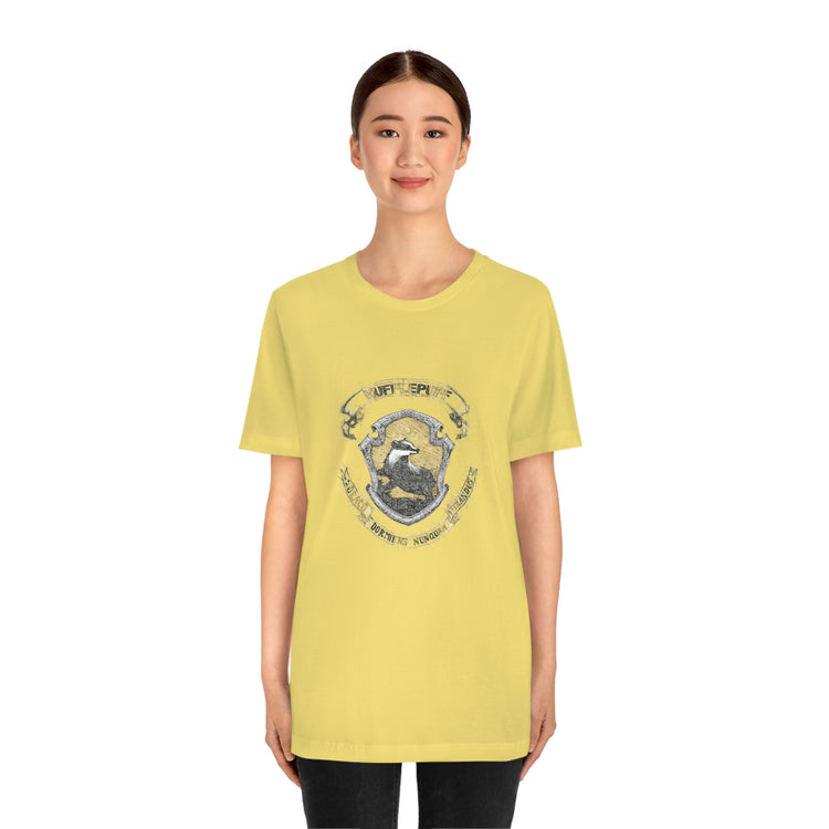 Hufflepuff Drawing Unisex Tee - Fandom-Made