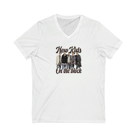 NKOTB Short Sleeve V-Neck Tee (guys) - Fandom-Made